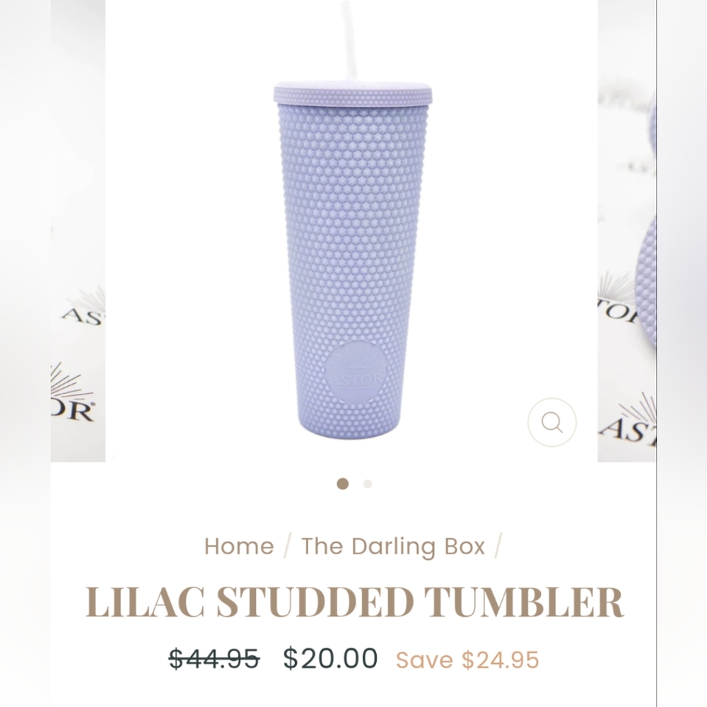 Lilac/Lavender Tumbler